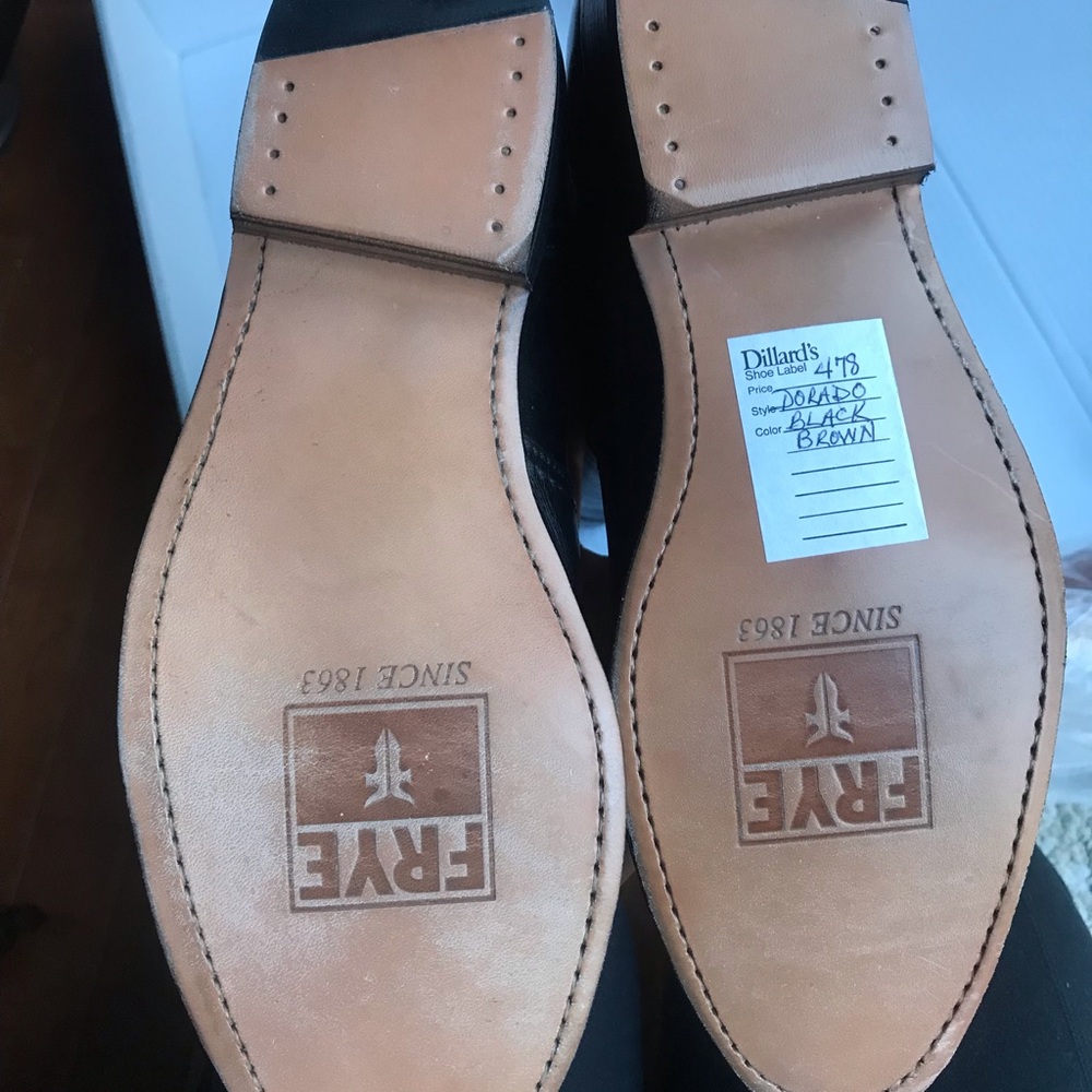 Frye Dorado Riding Boots- SOLD PRIVATELY! - Picture 5 of 5